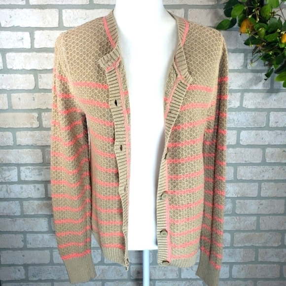 EDDIE BAUER Knit Button Up Cardigan Size M - Picture 7 of 12